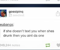 You aint da one