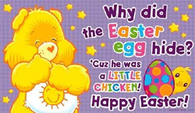 why did the Easter egg hide