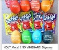 Kool Aid Easter Eggs