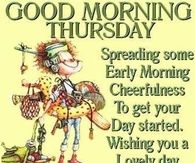 Good Morning Thursday