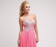 Strapless Pink Dress