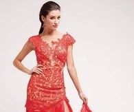 Red Lace Dress
