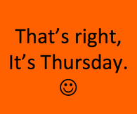 Its thursday