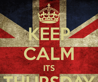 Keep calm its thursday 