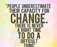 Capacity for change