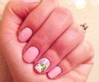 Hello Kitty Bunny Nails
