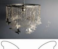 DIY Butterfly Chandelier