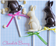 Chocolate bunny easter pops