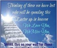 thinking of those we lost