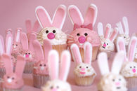 Easter Bunny Cupcakes