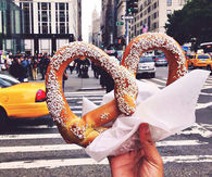 Salted pretzel