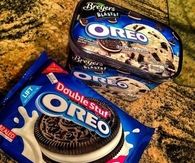 Double stuf oreos and oreo ice cream
