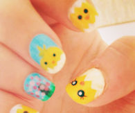 Cute easter nails