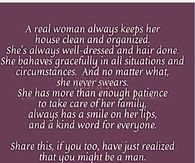 a real women