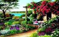 Spring Garden Painting