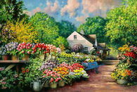 Fresh Cut Flowers Painting