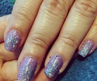 Speckled nails