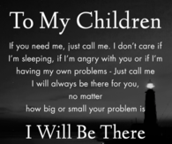 to my children