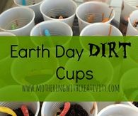 Earth Day Dirt Cups