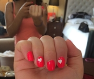 Heart nails