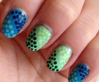 Dotted nails