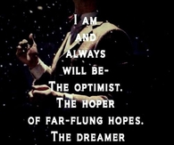I will always be the optimist