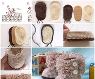 DIY Crotchet Booties