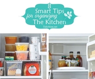 8 smart tips for organizing the kitchen