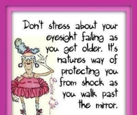 failing eyesight