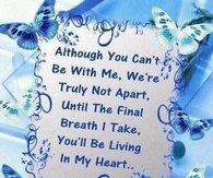 Youll be living in my heart