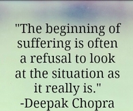 the beginning of suffering