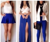 Blue and White Combintion