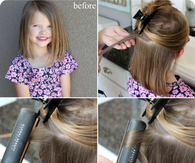 Flat Iron Curling Hair Tutorial