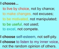I choose