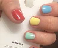 Colorful nails