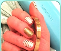 Gold bound nails