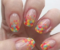 Colorful manicure