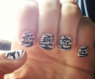 Mummy nails