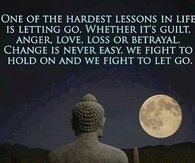 One of the hardest lessons in life