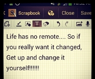 Life has no remote