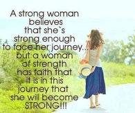 a strong woman
