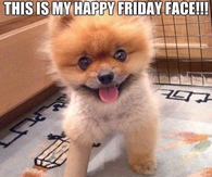 This is my happy friday face