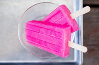 Pink popsicles