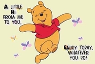 a little hi from me to you