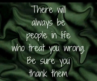 Thank them for making you strong