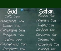 God versus Satan