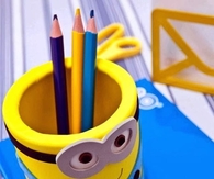 IY Minion Pencil Holder