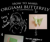 DIY Origami Butterfly