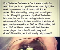DIY Diabetes Remedy