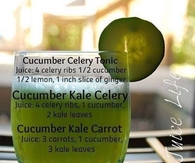 Cucumber Celery Tonic